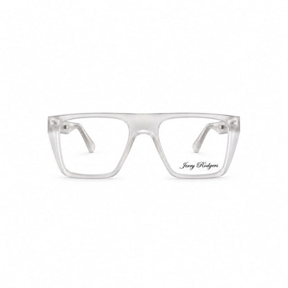 Jerry Rodgers Full Frame Bold Rectangle Square Specs For Men 341677 - Eyedentity Opticians