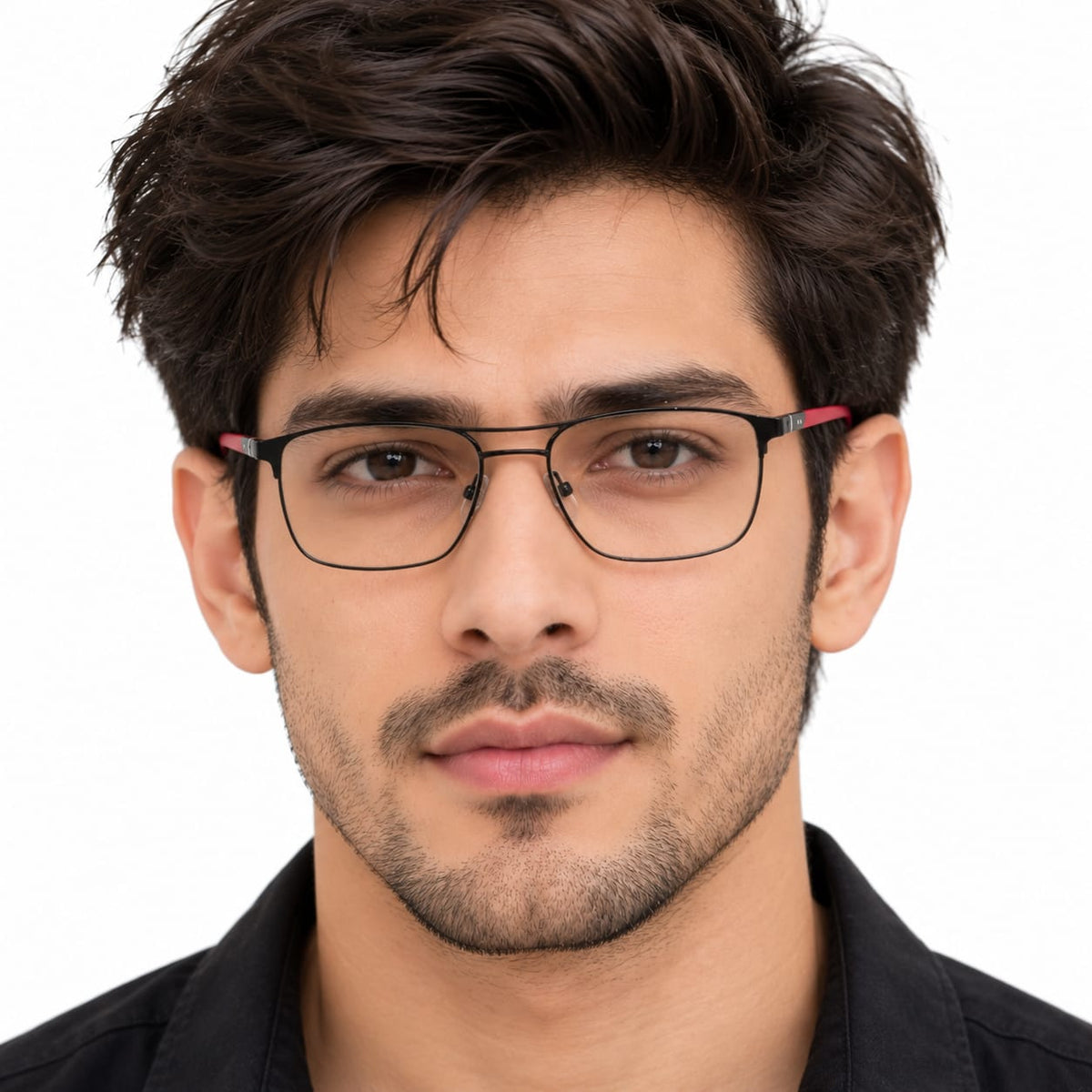 Jerry Rodgers Full Rim Double Bar Rectangle For Men 253851 - Eyedentity Opticians