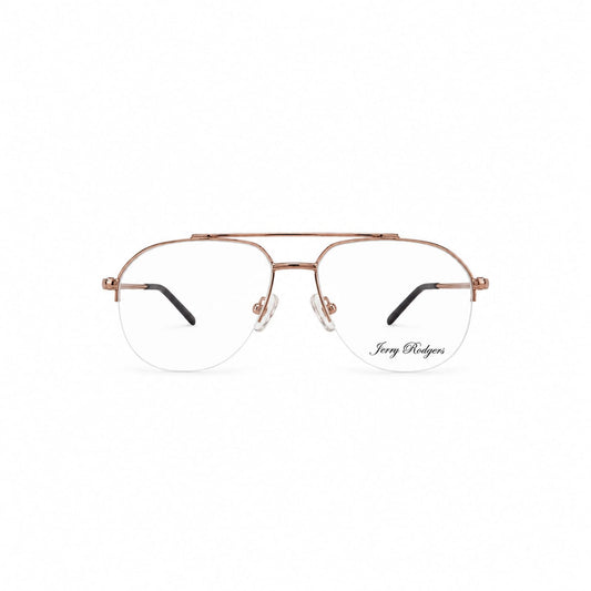 Jerry Rodgers Half Frame Aviator Inspired Shape For Men 171406