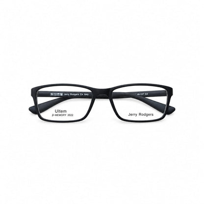 Jerry Rodgers Full Frame Slim Rectangle Specs For Men 541241 - Eyedentity Opticians