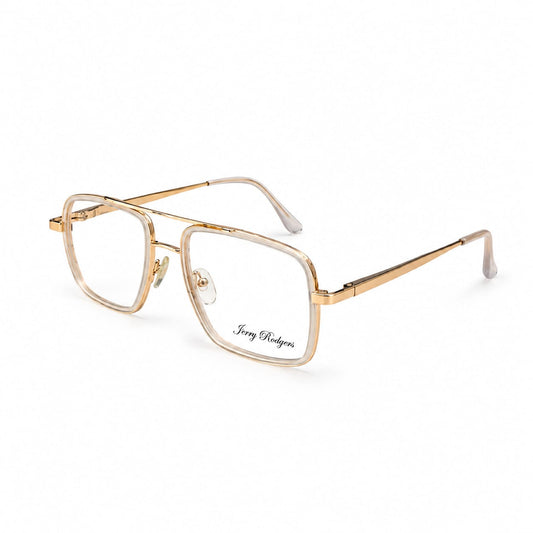 Jerry Rodgers Full Rim Square Aviator Specs For Men 288869
