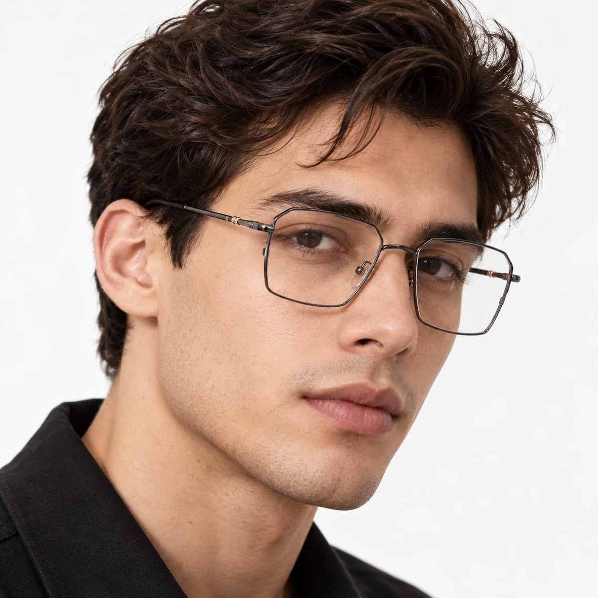 Jerry Rodgers Full Rim Geometric Square For Men 238322 - Eyedentity Opticians