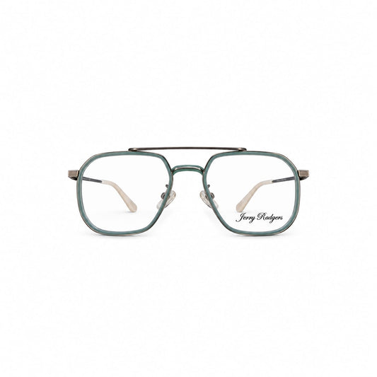 Jerry Rodgers Full Rim Geometric Aviator For Men 154589