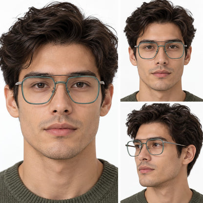 Jerry Rodgers Full Rim Geometric Aviator For Men 154589 - Eyedentity Opticians