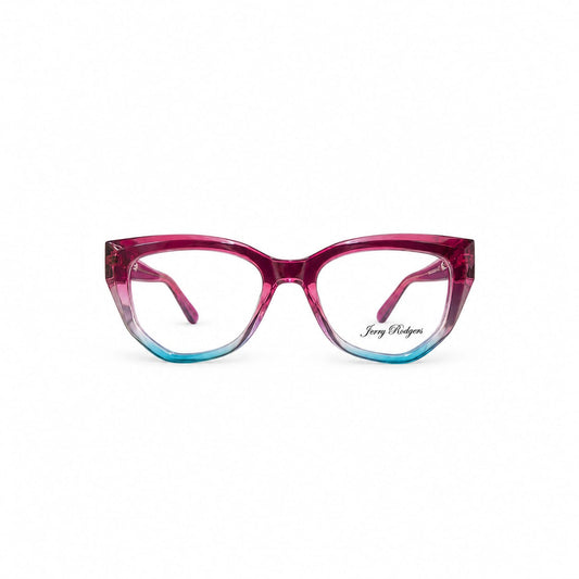 Jerry Rodgers Full Frame Oversized Geometric Cat eye Eyewear For Women 290901 - Eyedentity Opticians