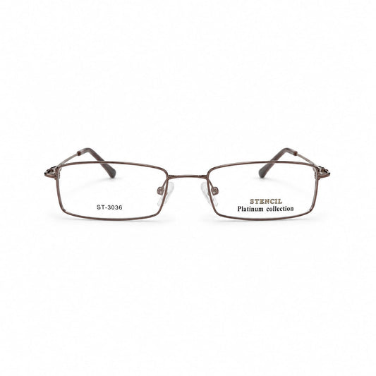Jerry Rodgers Full Frame Slim Rectangle Shape For Men 330327 - Eyedentity Opticians