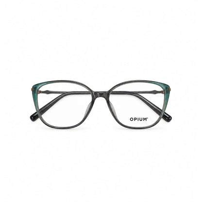 Opium Eyewear Full Frame Soft Cat Eyed Shape For Women 063484