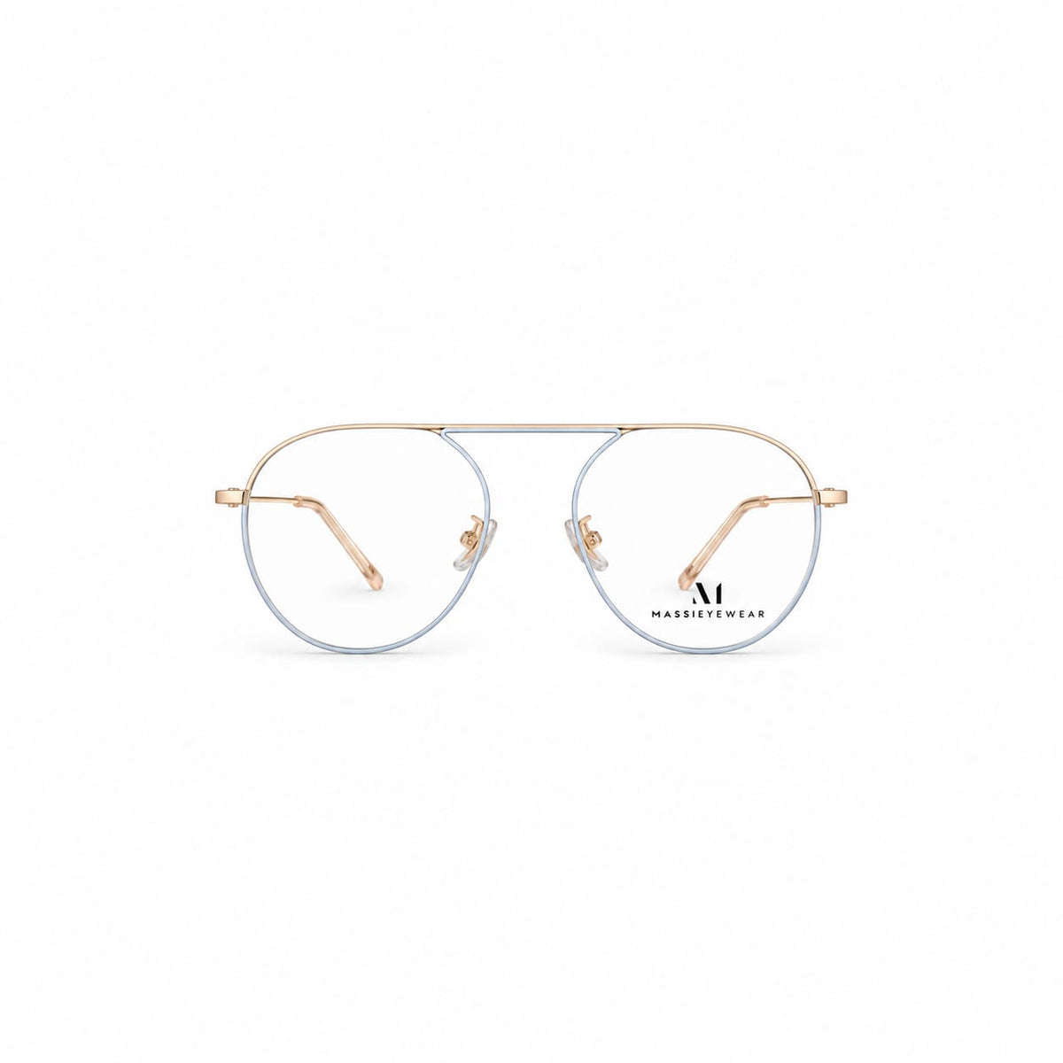 Full Rim Massie Eyewear Single Bar Aviator Shape For Women 651365 - Eyedentity Opticians