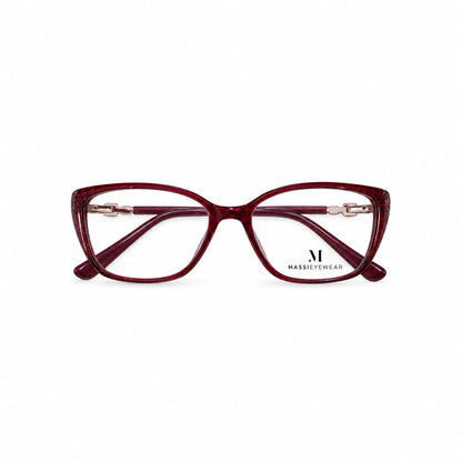 Massi Eyewear Full Frame Soft Cat Eyed Shape For Women 227531