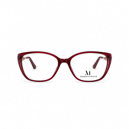 Massi Eyewear Full Frame Soft Cat Eyed Shape For Women 227531