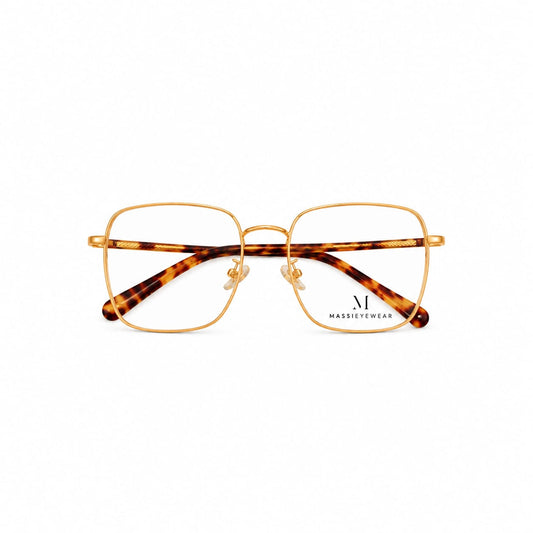 Full Frame Massie Eyewear Oversized Square Specs For Women 243111