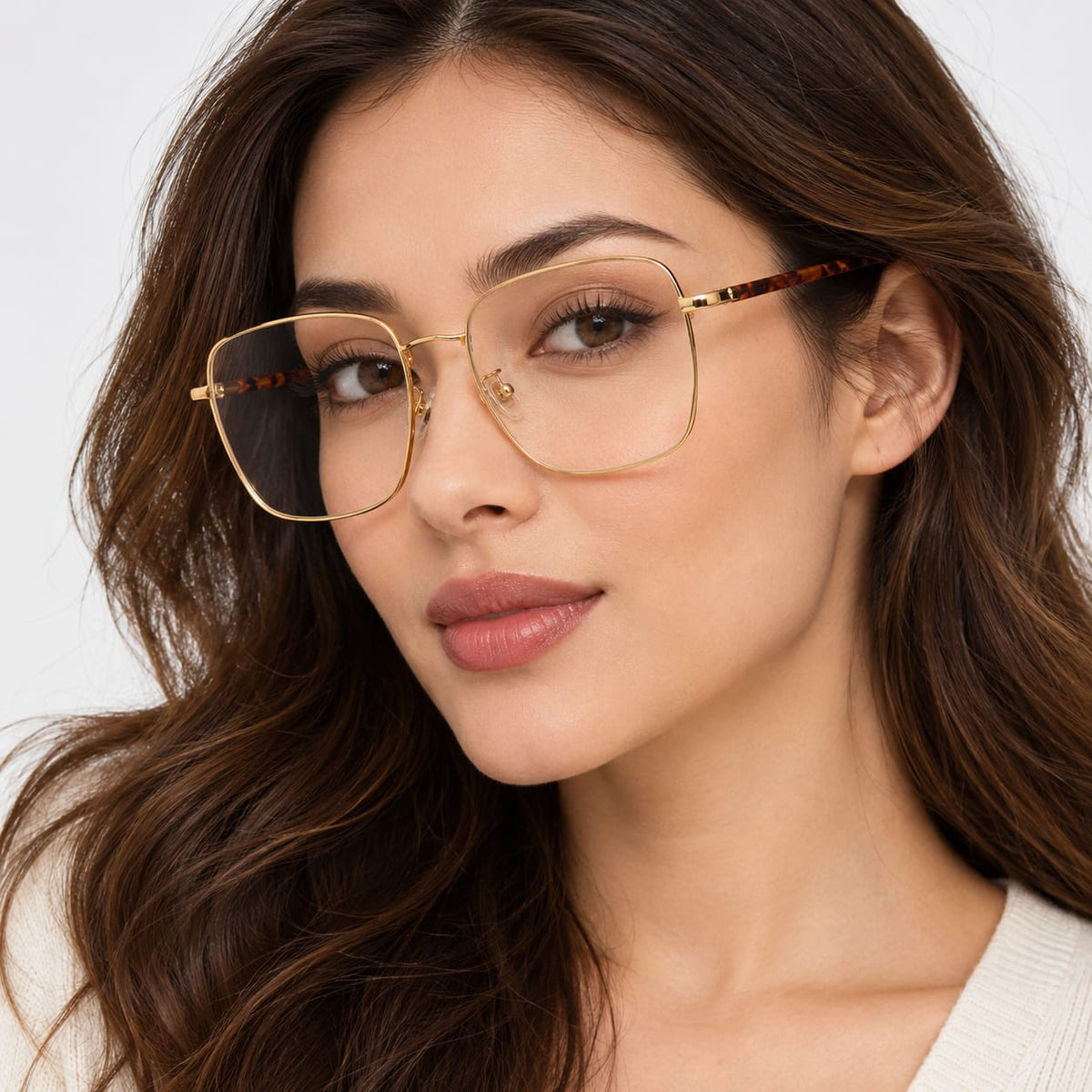 Full Frame Massie Eyewear Oversized Square Specs For Women 243111 - Eyedentity Opticians