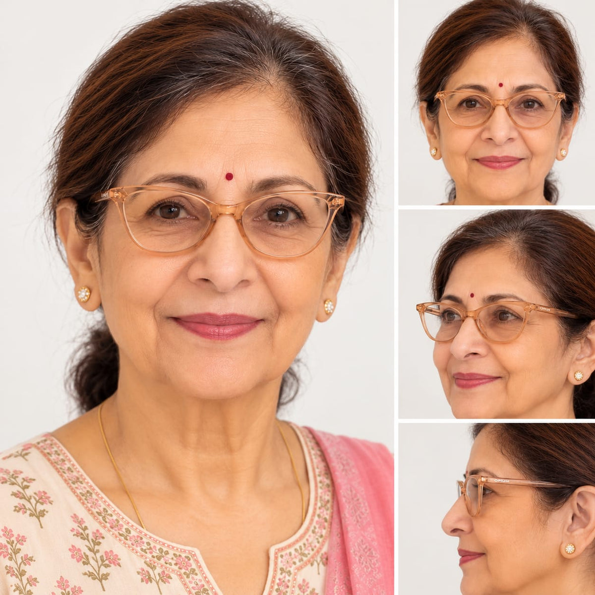 Opium Eyewear Cat-Eye Full Frame Specs For Women 425447 - Eyedentity Opticians