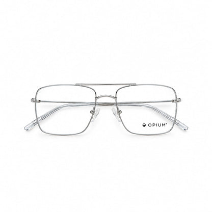 Opium Eyewear Full Frame Squared Aviator Shape For Men 074213