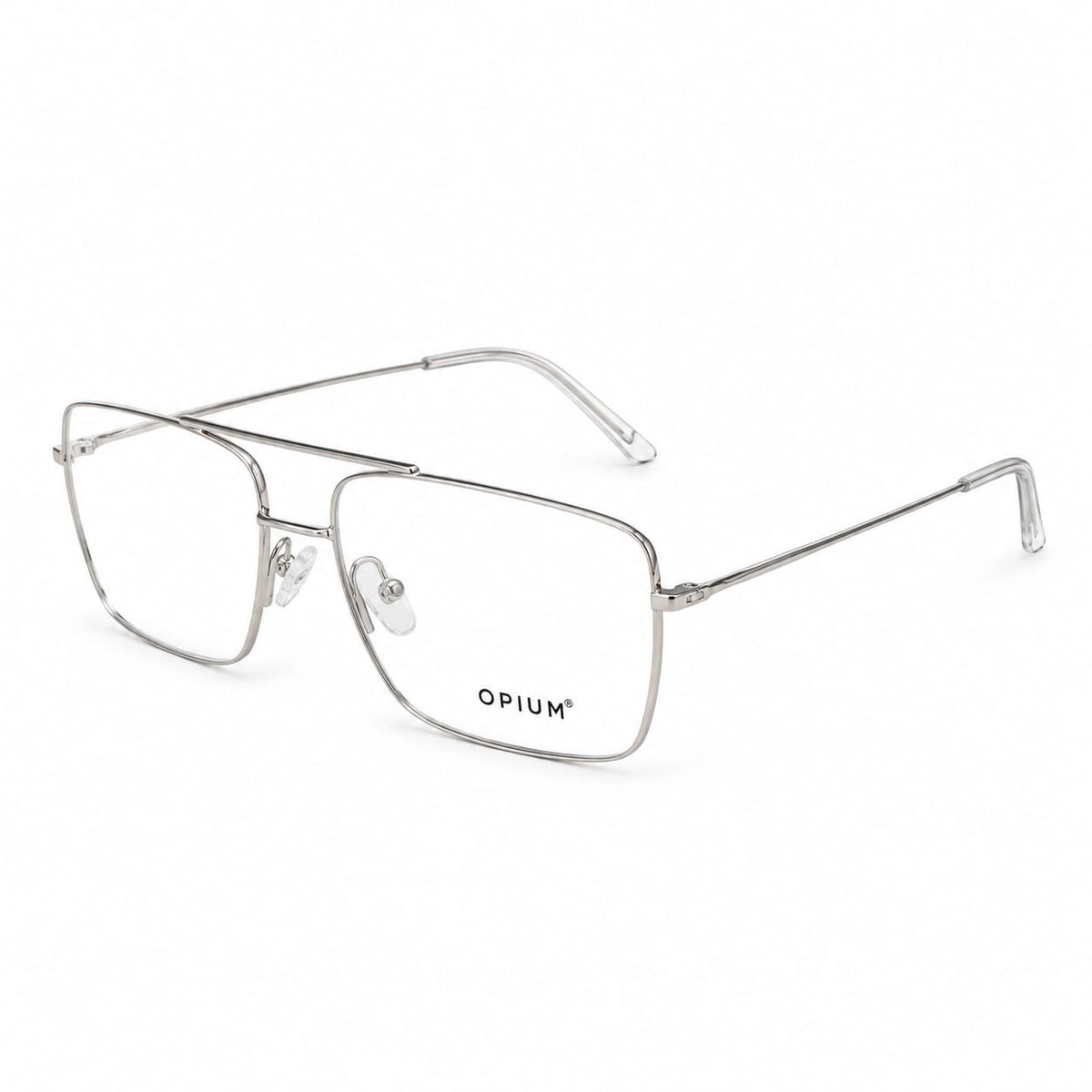 Opium Eyewear Full Frame Squared Aviator Shape For Men 074213