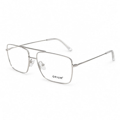 Opium Eyewear Full Frame Squared Aviator Shape For Men 074213