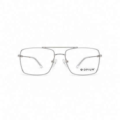 Opium Eyewear Full Frame Squared Aviator Shape For Men 074213
