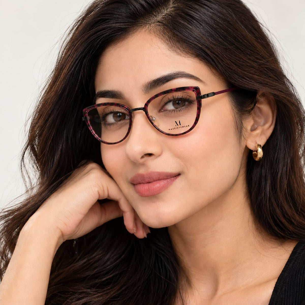 Massi Eyewear Full Rim Bold Cat-Eyed Shape For Women 162714 - Eyedentity Opticians