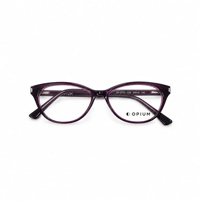 Opium Full Frame Elongated Cat Eyed Shape For Women 068021