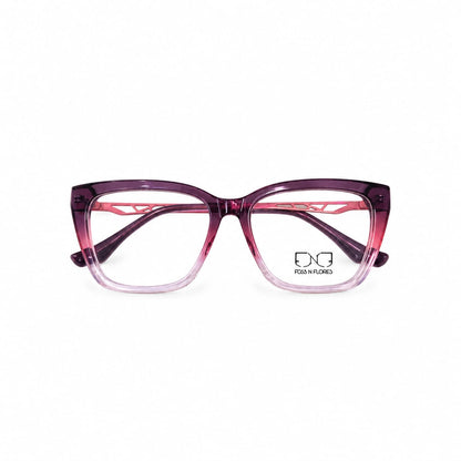 Full Frame Foss N Flories Eyewear Square Cat-Eye Shape For Women 200366 - Eyedentity Opticians
