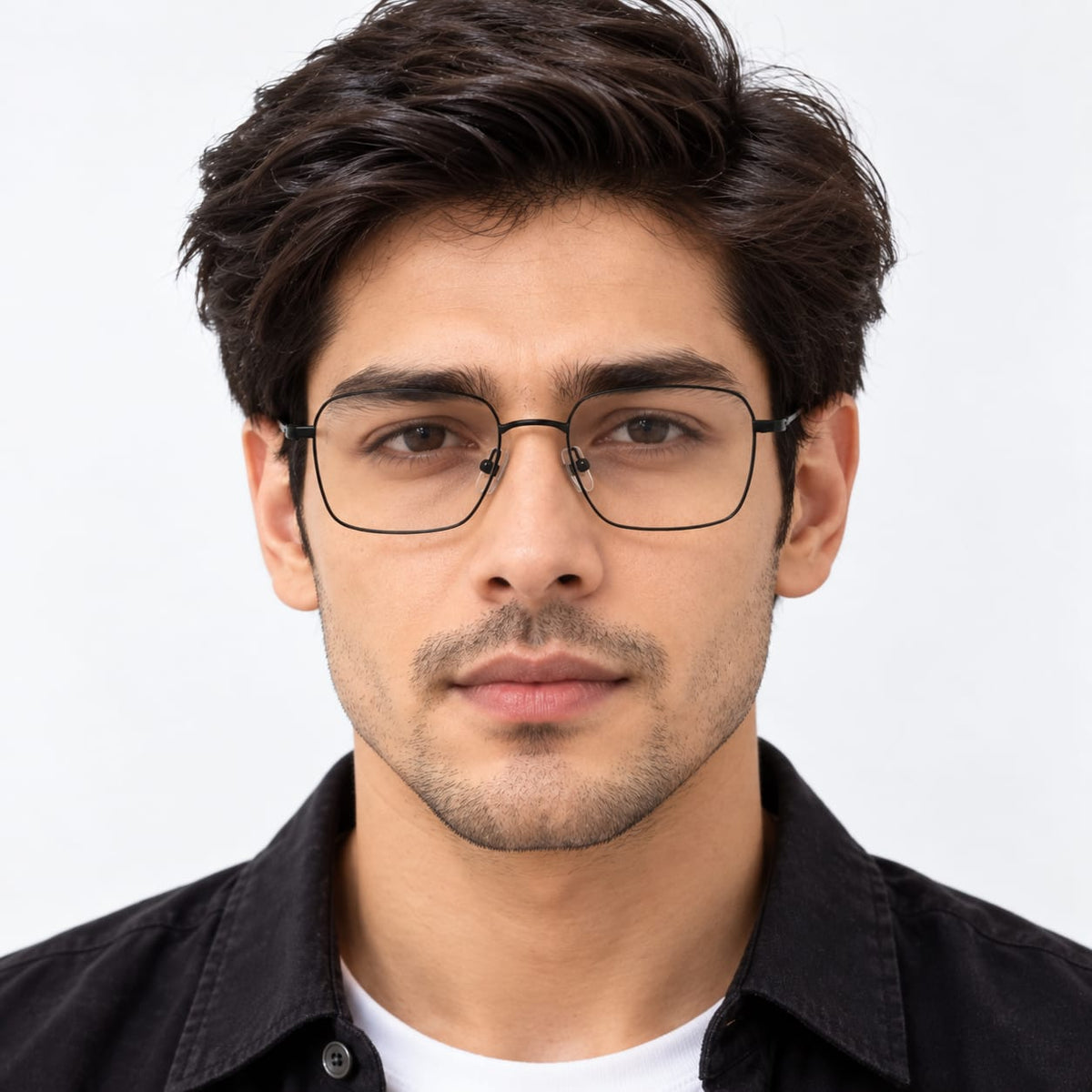 Full Frame Jerry Rodgers Eyewear Rectangle Shape For Men 275546