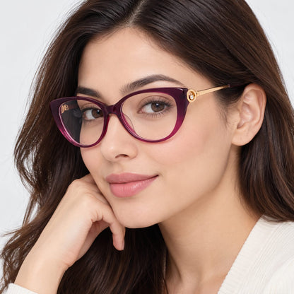 Foss N Flories Eyewear Full Frame Cat-Eye Shape For Women 359469 - Eyedentity Opticians