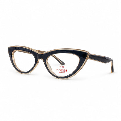 Full Frame Foss N Flories Eyewear Elongated Cat-Eye Shape For Women 116468 - Eyedentity Opticians