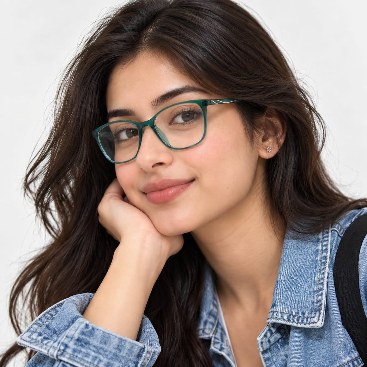 Full Frame Foss N Flories Eyewear Rectangle Shape For Women 310707