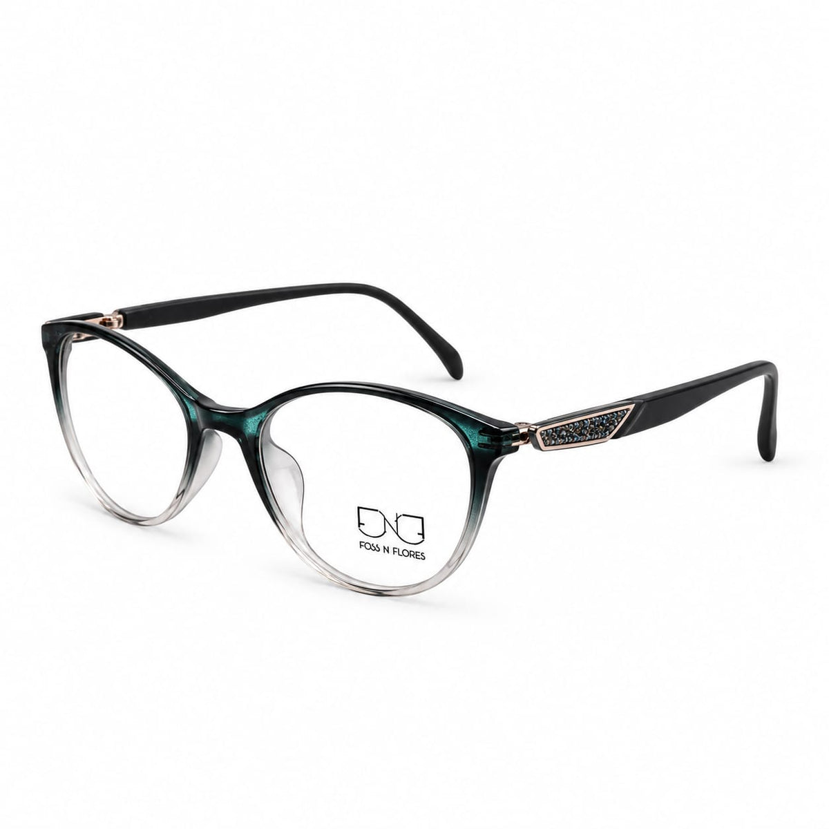 Full Frame Foss N Flories Eyewear Oval Shape For Women 182003