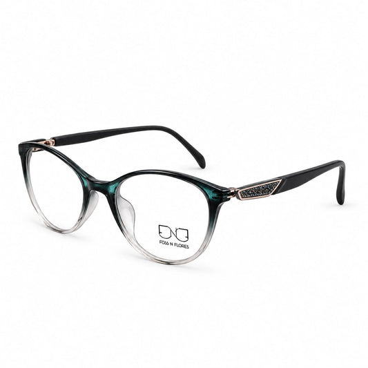 Full Frame Foss N Flories Eyewear Oval Shape For Women 182003