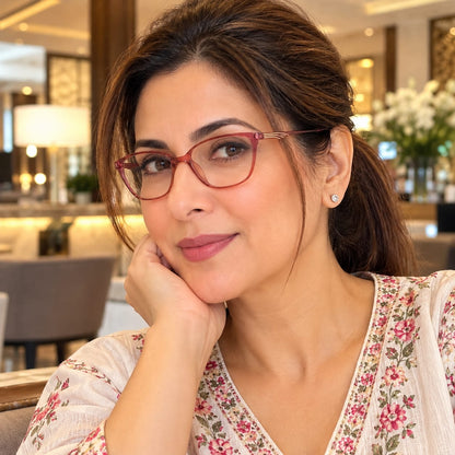 Foss N Flories Eyewear Full Frame Cat Eyed Shape For Women 274426