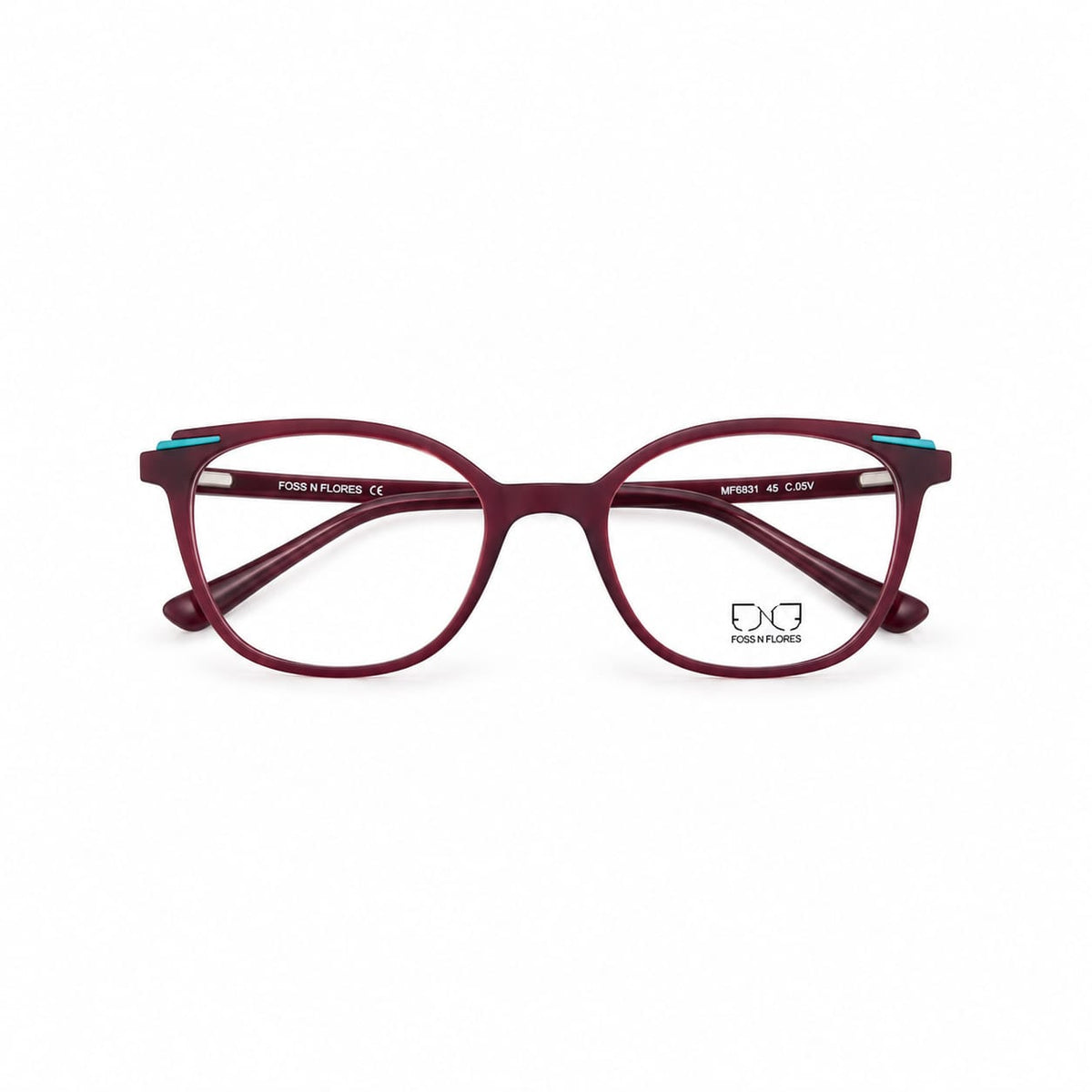Full Frame Foss N Flories Eyewear Rounded Rectangle Shape For Women 221135 - Eyedentity Opticians