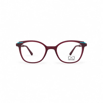 Full Frame Foss N Flories Eyewear Rounded Rectangle Shape For Women 221135 - Eyedentity Opticians