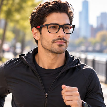 Full Frame Foss N Flories Eyewear Rectangle Shape For Men & Women 207668 - Eyedentity Opticians