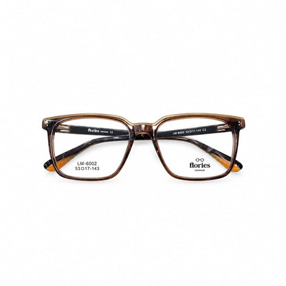 Full Frame Flories Eyewear Square Rectangular Shape For Men 310380 - Eyedentity Opticians
