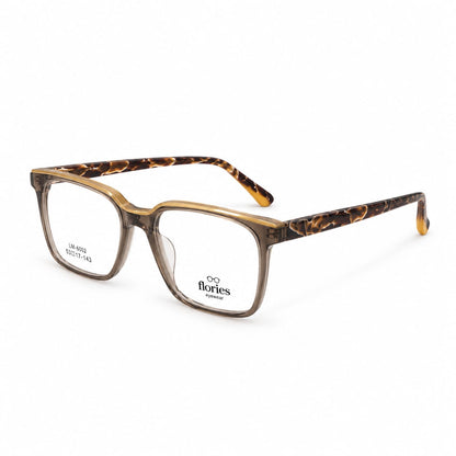 Full Frame Flories Eyewear Square Rectangular Shape For Men 310380 - Eyedentity Opticians