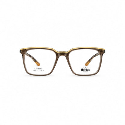 Full Frame Flories Eyewear Square Rectangular Shape For Men 310380 - Eyedentity Opticians