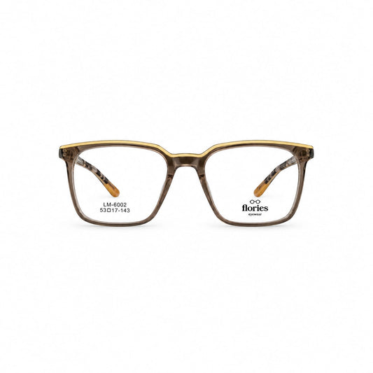 Full Frame Flories Eyewear Square Rectangular Shape For Men 310380 - Eyedentity Opticians
