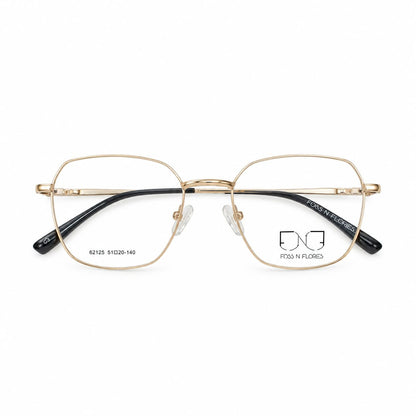 Full Frame Foss N Flories Eyewear Geometric Square Shape For Men 259465