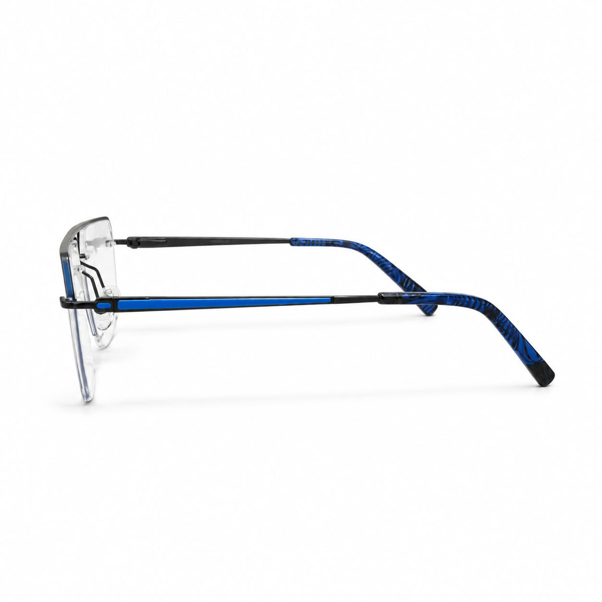 Shanel Eyewear Rimless Geometric Rectangle Shape For Men 475481