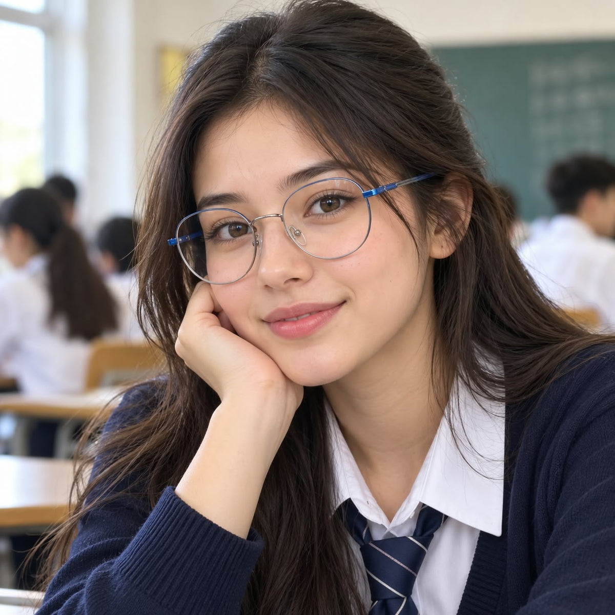 Full Rim Eyewear Panto Round Shape For Women 132325
