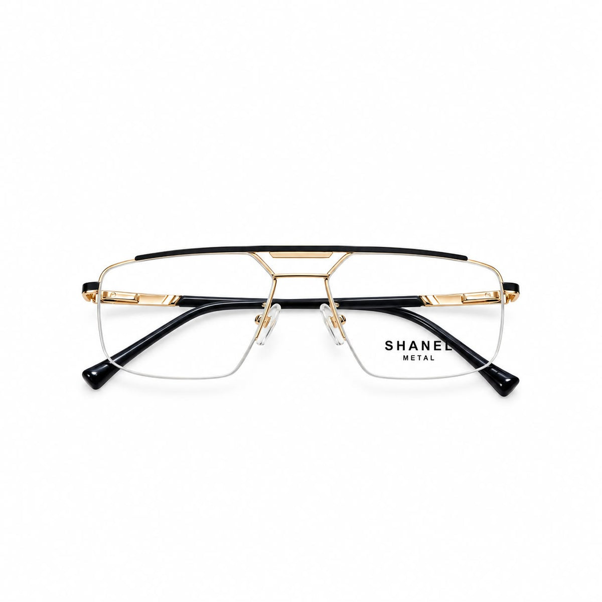 Half Frame Eyewear Square Aviator Shape For Men 109800