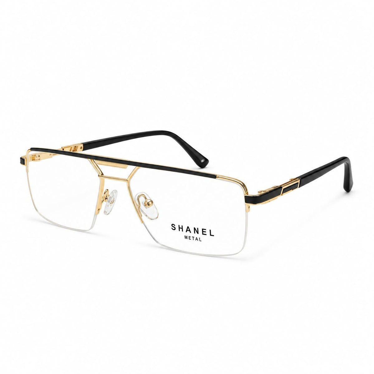 Half Frame Eyewear Square Aviator Shape For Men 109800