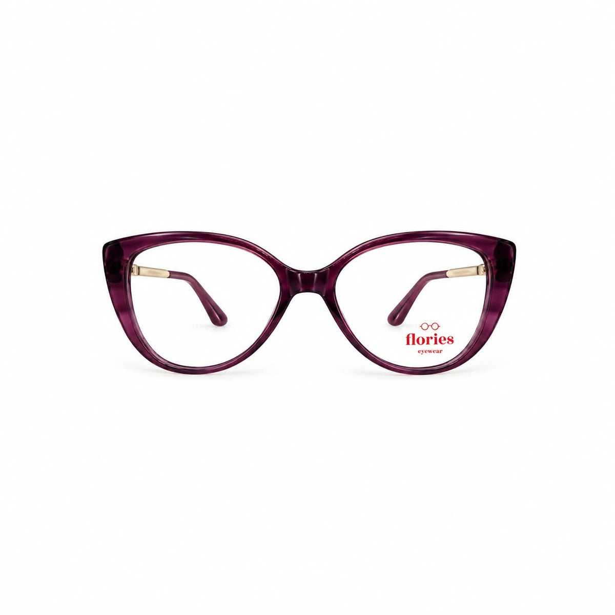 Full Frame Flories Eyewear Cat-Eye Shape For Women 379477