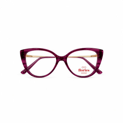 Full Frame Flories Eyewear Cat-Eye Shape For Women 379477
