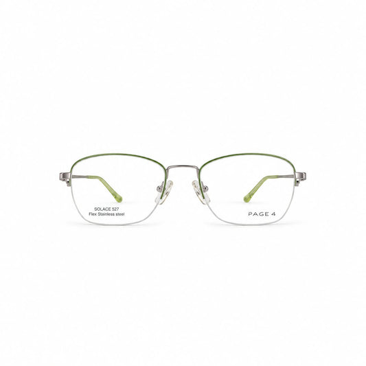 Half Rim Eyewear Cat Eyed Oval Shape For Women 280705 - Eyedentity Opticians