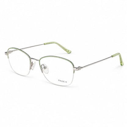 Half Rim Eyewear Cat Eyed Oval Shape For Women 280705 - Eyedentity Opticians
