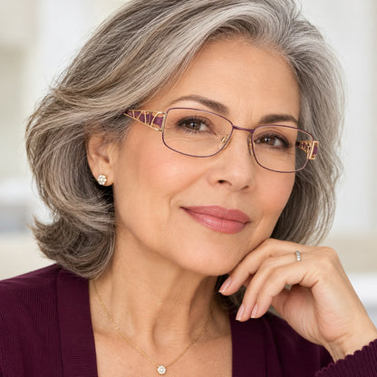 Full Rim Metal Eyewear Almond Shape For Women 119713 - Eyedentity Opticians
