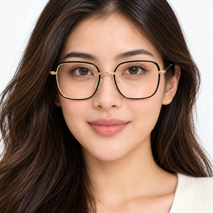 Full Rim Metal Square Shape For Women 237953 - Eyedentity Opticians