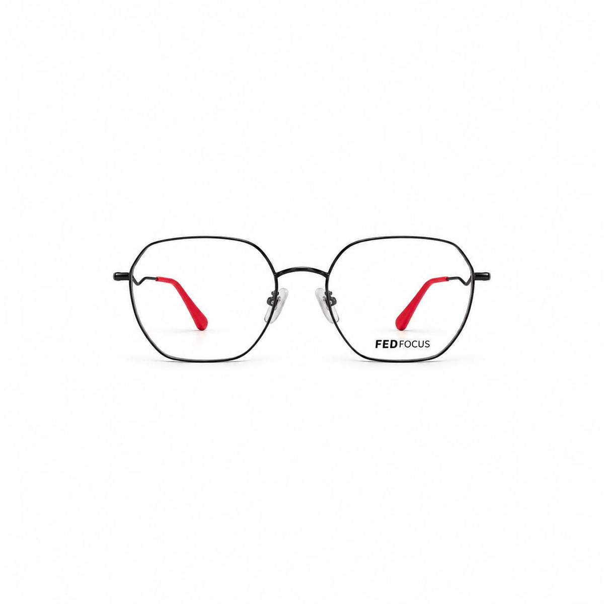 Fed Focus Eyewear Full Rim Geometric Hexagon Shape For Women 202283 - Eyedentity Opticians
